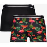 Jack & Jones - Boxershorts - Zwart - JACWATERMELON 2-pack