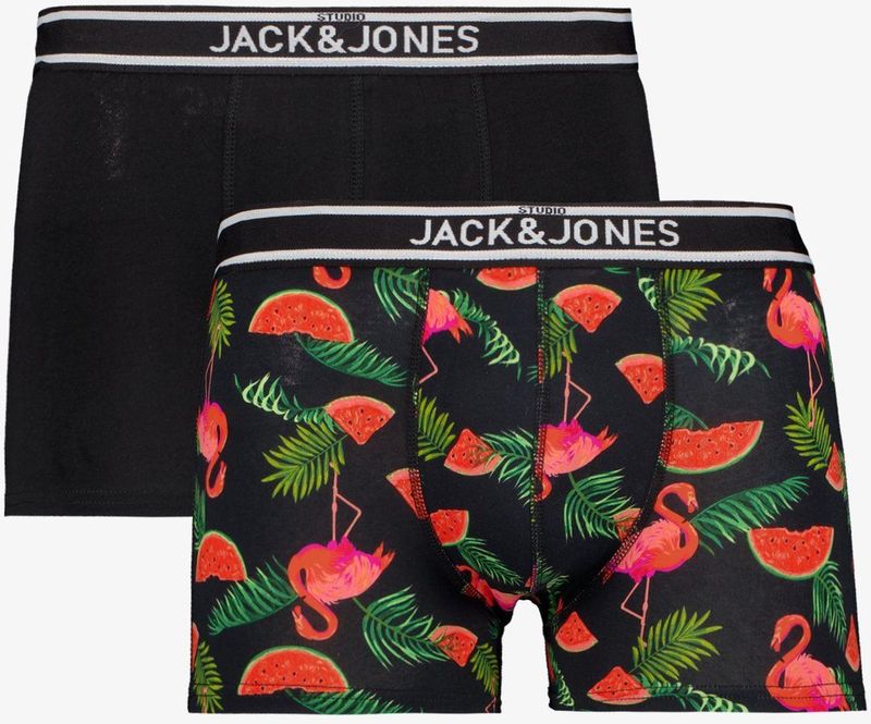 Jack & Jones - Boxershorts - Zwart - JACWATERMELON 2-pack