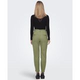 ONLY - Strakke Broek - Groen - Viscose