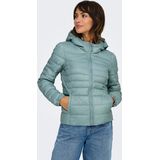 ONLY Steppjacke "ONLTAHOE HOOD JACKET OTW NOOS", mit Kapuze, in modisch kurzer Form
