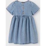 Blousejurk - Medium Blue Denim - 100% Katoen