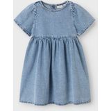 Blousejurk - Medium Blue Denim - 100% Katoen