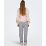 ONLY Sweatshirt 'ONLBrooke'  spar / lichtgroen / rosa / bloedrood