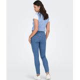 ONLY - Skinny Jeans - Light Medium Blauw Denim - Dames