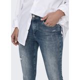 Only - Onlblush Mid Skin Ank Rw Dnm Rea593 Noos - Dames - Jeans
