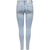 Onlpower Mid Push Up Sk DNM Azg173 Noos, blauw (light blue denim), 3XL x 30L