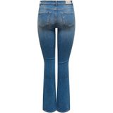 Only - Onlblush Mid Flared Dnm Dot741 Noos - Dames - Jeans