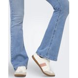 Only - Onlblush Mid Flared Jeans - Blauw - Flared Fit - Middelhoge Taille