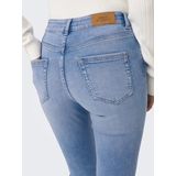 Only - Onlblush Mid Flared Jeans - Blauw - Flared Fit - Middelhoge Taille