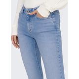 Only - Onlblush Mid Flared Jeans - Blauw - Flared Fit - Middelhoge Taille