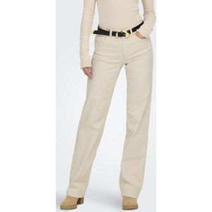 Jeans - Straight Fit - Blauw - Katoen - Mid Waist