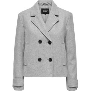 Onlfreja Life Short Db Jacket Otw Noos, lichtgrijs gem., XXL