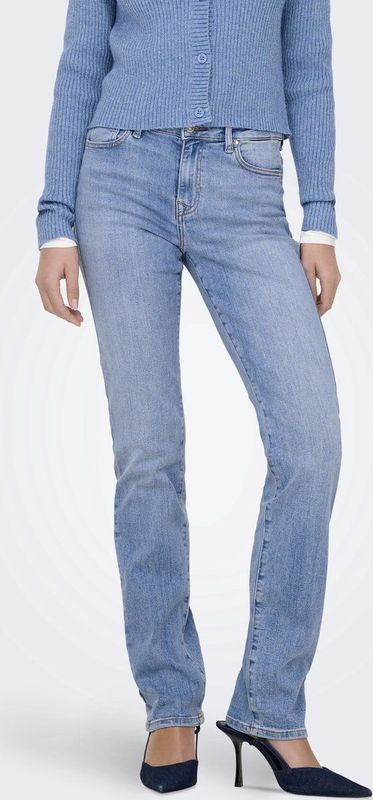 ONLY - Onlsui Mid Slim Dnm Dia460 Noos - Jeans - Lichtblauw - 1 stuk