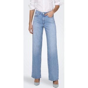 Only Jeans Onljuicy Hw Wide Leg Rea141 Dnm No 15345249 Light Blue Denim Dames