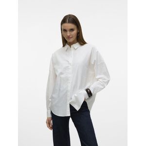 VERO MODA - AWARE - Overhemd - Katoen - Lange Mouwen, Losse Pasvorm, Knoopsluiting