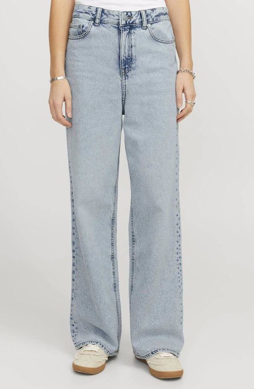 Jack & Jones - Tokyo Wide R6173 - Hoogzittende Jeans - Stonewash - Denim