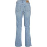 Jeans - Effen - Denim - Light Washed - Slimfit - Mid Waist