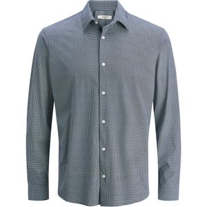 Jack & Jones Jprblaactive Stretch LS Shirt - Blauw - 75% Polyamide, 25% Elastaan