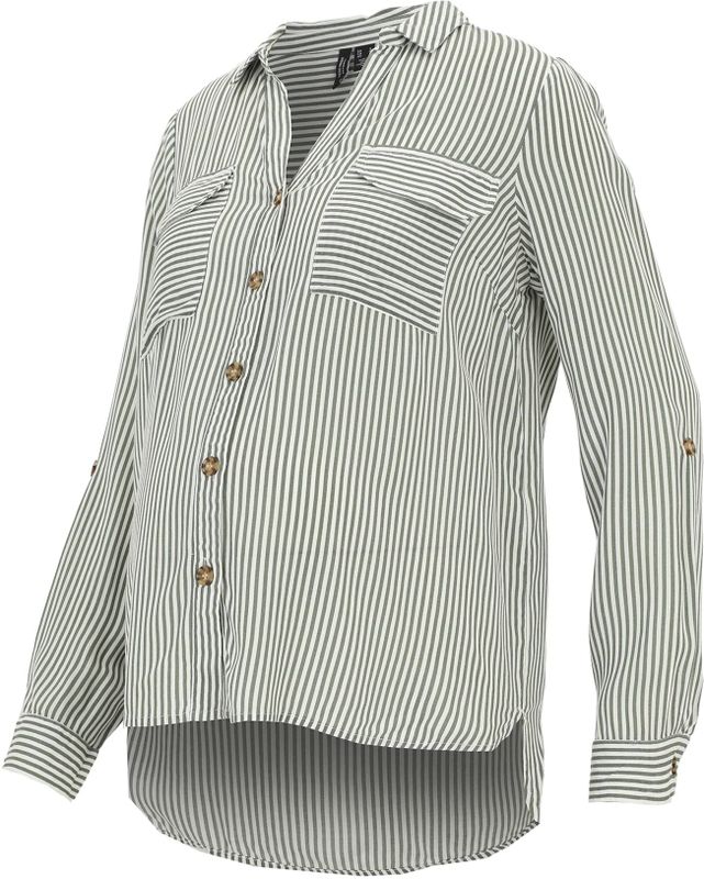 Vero Moda - Vmmbumpy L/S Shirt - Voedingsshirt - Laurel Wreath - 1 stuk