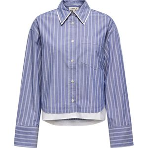 Only - Shirt - Gestreept - Normale Pasvorm - Lange Mouwen