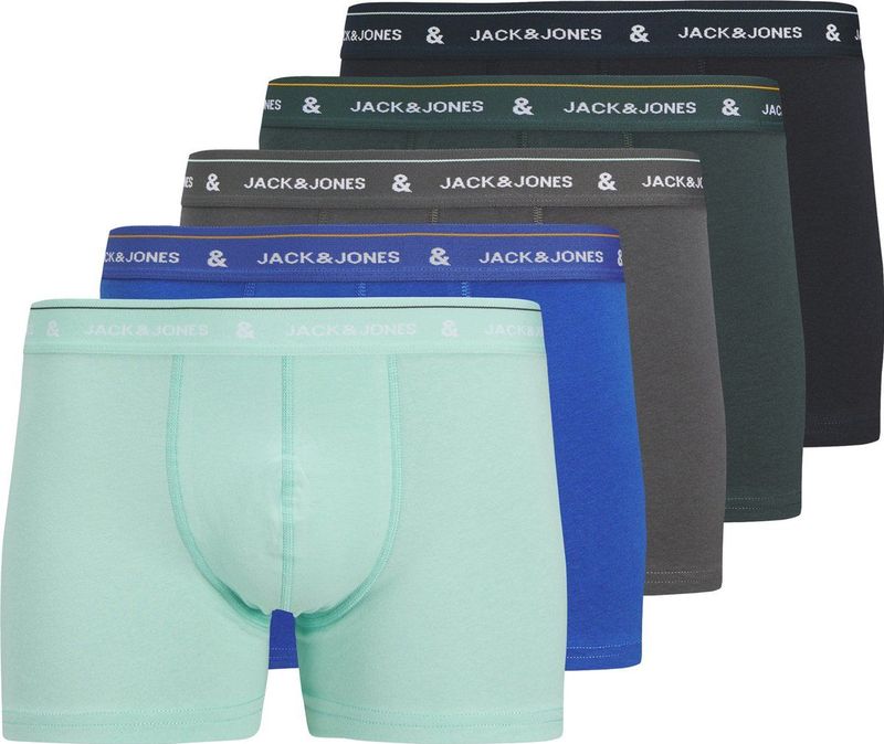 Jack & Jones - JACRON - Boxershorts - Mix van Kleuren - 5-Pack