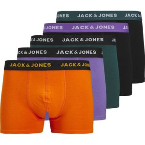 Jack & Jones - JACBEN - Boxershorts - Multicolor - Katoen - 5-Pack