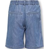 ONLY - Korte Broek - Medium Blue - Katoen Lyocell