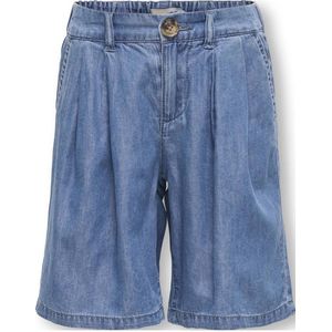 ONLY - Korte Broek - Medium Blue - Katoen Lyocell