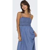 Onlcharis - Lange Jurk - Strapless - Mouwloos - Gesmokt Detail - Regular Fit