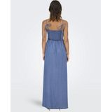 Onlcharis - Lange Jurk - Strapless - Mouwloos - Gesmokt Detail - Regular Fit