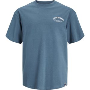 Jack Jones Junior Jjebrandes Backp Relaxed Tee Ss Sn Jnr Jongens t-Shirt - Oceanview