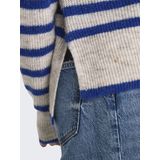 Only - Onlfridi Life Ls Stripe High Neck Cc Knt - Dames - Gebreide Truien