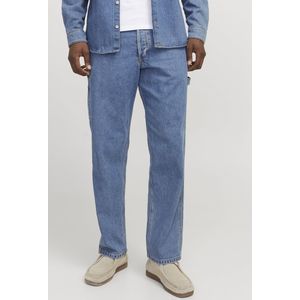 Jack & Jones, Heren, Jeans, Blauw, Maat: W32 L32 Katoen,