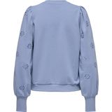 Only Onlfemme Puff Embroidery Ub Swt Dames Trui Tempest