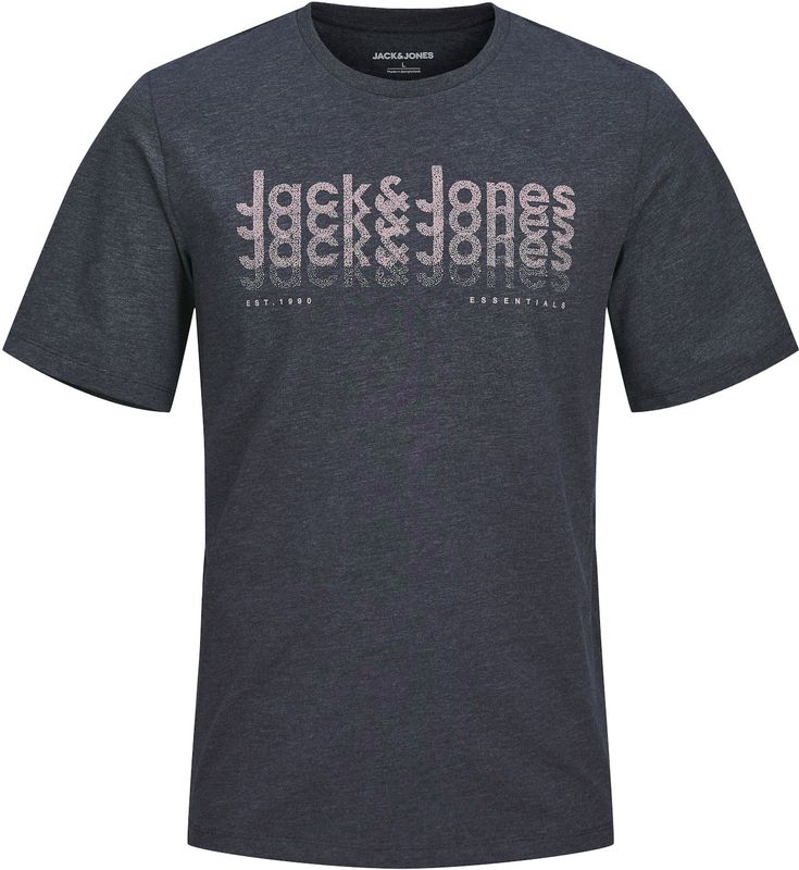 Jack & Jones - JJTEX - T-shirt - Donker - Ronde Hals