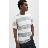 Jack & Jones Jjbirk T-shirt - Multicolor - Katoen - Ronde Hals - Korte Mouwen