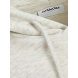 JACK & JONES - Hoodie - Mêlee Ecru - Katoen - Met Kap - Lange Mouwen