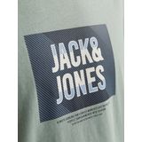 Jack & Jones Print-Shirt JJHUDSON TEE SS CREW NECK