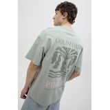 Jack & Jones - Jjeames Tee Ss Crew Neck - T-shirt - Iceberg Green - Mannen