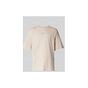 Jack & Jones - Jjeames Tee SS Crew Neck - Beige - Katoen