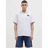 Push-up Bikini - Wit - Jersey - Regular Fit - Polokraag - Knoopsluiting