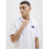 Push-up Bikini - Wit - Jersey - Regular Fit - Polokraag - Knoopsluiting