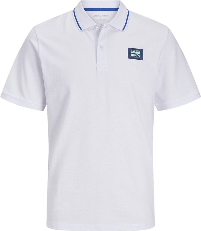 Push-up Bikini - Wit - Jersey - Regular Fit - Polokraag - Knoopsluiting