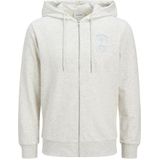 Jack & Jones One Color Summer Sweatshirt Met Rits