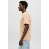Jack & Jones - JJBARBADOS TEE SS CREW NECK - T-shirt - Peach Parfait