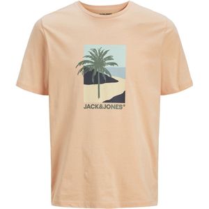 Jack & Jones - T-shirt - Peach Parfait - 100% Katoen - Korte Mouwen
