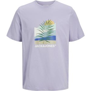 Jack & Jones - JJBARBADOS TEE SS CREW NECK - T-shirt - Languid Lavender
