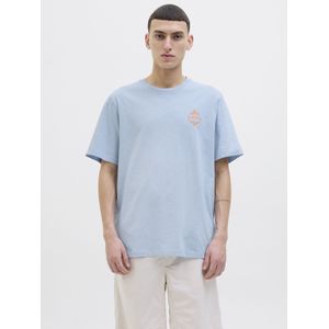 JACK & JONES - Jjone Color Summer Tee - T-shirt - Chambray Blauw - 1 stuk