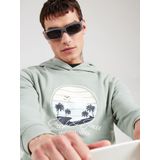 Jack & Jones - Palm Hoodie - Groen - Katoen/Polyester - Regular Fit