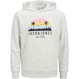 Jack & Jones - Palm Hoodie - Groen - Katoen/Polyester - Regular Fit